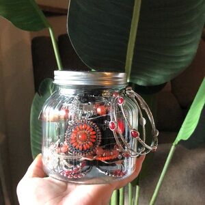 Mystery Jewelry Jar - Orange edition